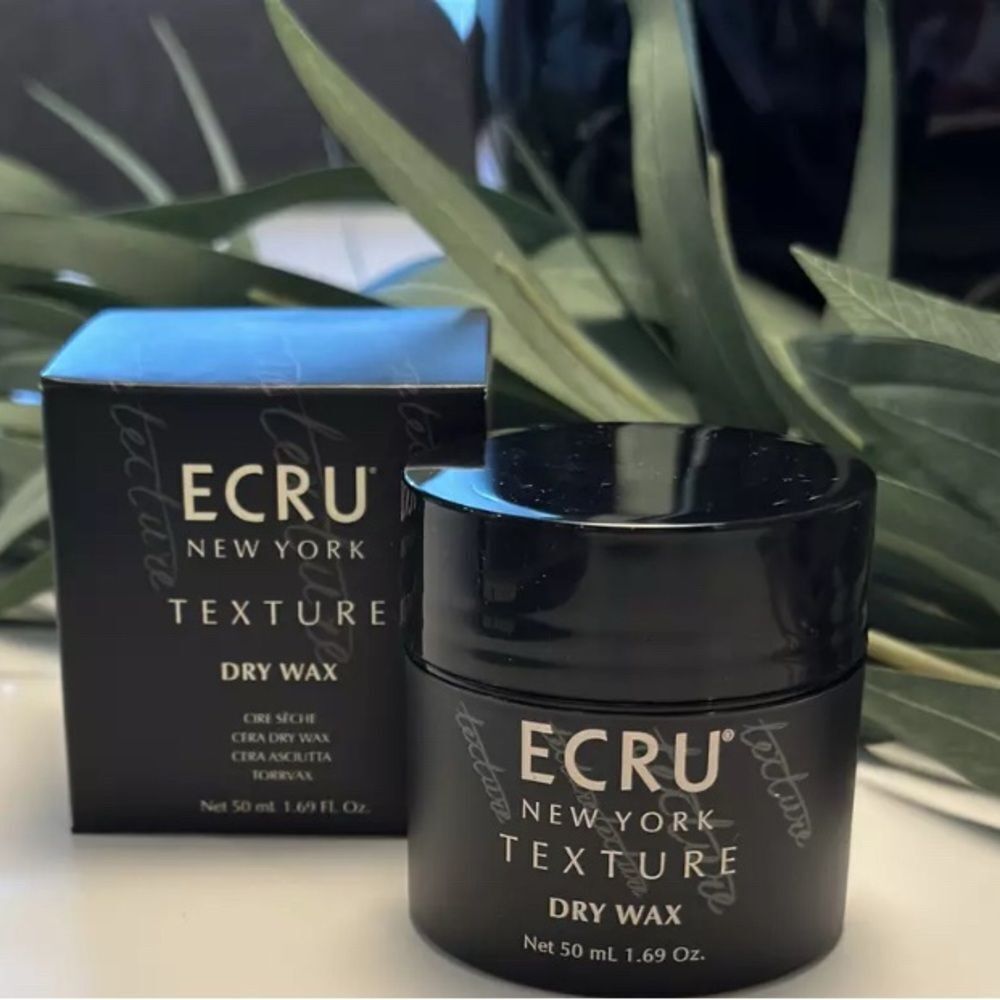 NIB  29.00 ECRU NEW YORK TEXTURE DRY WAX Hair Styling Wax / Paste 1.69 oz.